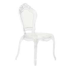 Krzesło King transparentne - poliwęglan