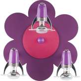 Lampa sufitowa Lili III fioletowa 1733