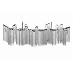 Lampa wisząca Atlanta 118 - aluminium | stal