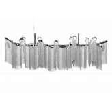 Lampa wisząca Atlanta 118 - aluminium | stal