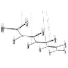 Lampa wisząca Atomic Long chrom