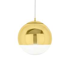 Lampa wisząca Reflex Up 30 złota - szkło