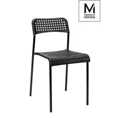 Krzesło Modesto Davis czarne - polipropylen | metal