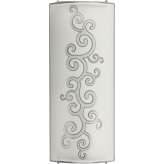 Plafon Arabeska srebrny 2 kinkiet | 3697