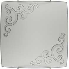 Plafon Arabeska srebrny 7 3701