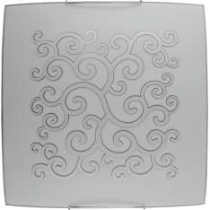 Plafon Arabeska srebrny 8 3702