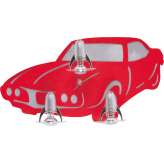 Lampa sufitowa Auto III czerwony 4056