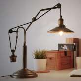 Lampa stołowa Victorian Loft Table - Retro