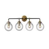 Kinkiet Creative Gold Quadruple - art deco