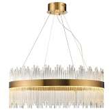 Żyrandol Delhi Crystal Rods 60 cm LED kryształowy