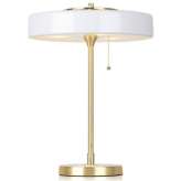 Lampa biurkowa Art Deco 2000 - stołowa biała