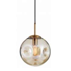 Lampa wisząca Cosmo Amber - nowoczesna 25 cm