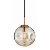 Lampa wisząca Cosmo Amber - nowoczesna 25 cm