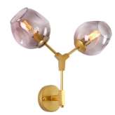 Kinkiet Chemistry Gold - Dwupunktowy