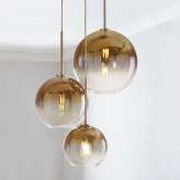 Lampa wisząca Mirror Ball Gold - nowoczesna 30 cm
