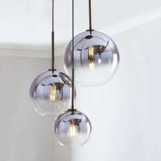 Lampa wisząca Mirror Ball Silver - nowoczesna 30 cm