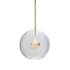 Lampa wisząca Bubble 1 - duża nowoczesna - pączkujące szklane kule