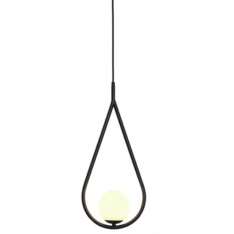 Lampa wisząca Droplet 1 Black - nowoczesna