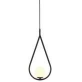 Lampa wisząca Droplet 1 Black - nowoczesna