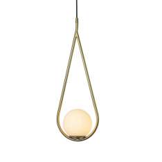 Lampa wisząca Droplet 1 Brass - nowoczesna