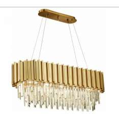 Żyrandol Pipe Organ Crystal - Long Chandelier - kryształowy podłużny 80 cm