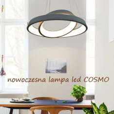 Lampa wisząca Ultranowoczesna LED Orbit Rp2 z podwójnym Ringiem barwa ciepła 3000 K