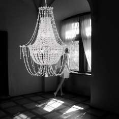 Żyrandol Designerski kryształoway Chic