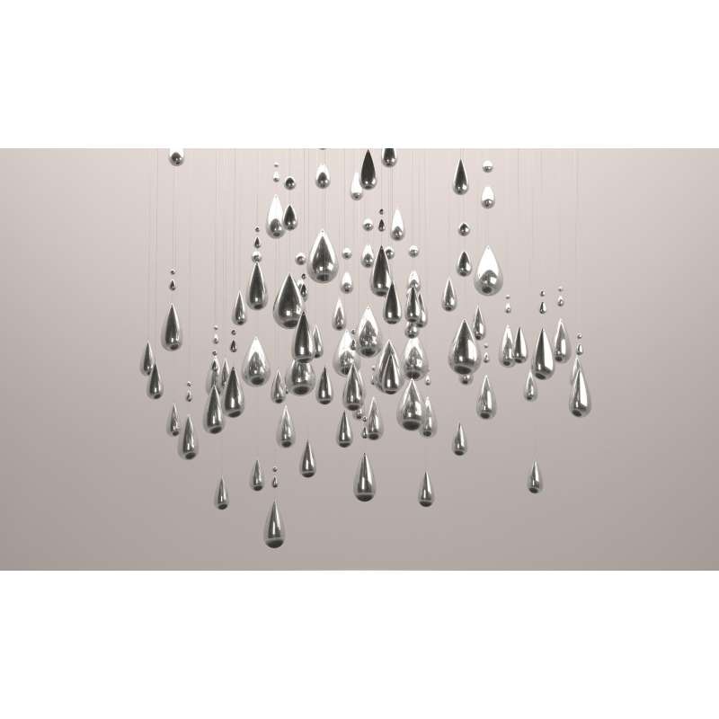 Lampa inspirowana by luum raindrop