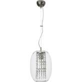 Lampa wisząca Ibiza Egg Cristal transparentna 3595