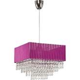 Lampa wisząca Modena fiolet i 5490
