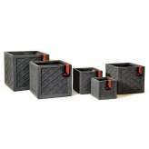 Donica ogrodowa Beton akryl XL 45 x 45 x 41 cm