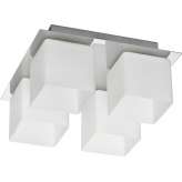 Plafon Malone srebrny IV 5548