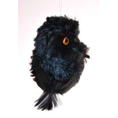 Zawieszka Granatowa Sowa 7 x 6 x 10 cm