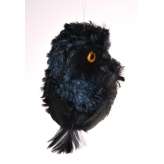 Zawieszka Granatowa Sowa 7 x 6 x 10 cm