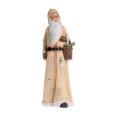 Figurka Beżowa Santa 9 x 8 x 25 cm