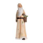 Figurka Beżowa Santa 9 x 8 x 25 cm