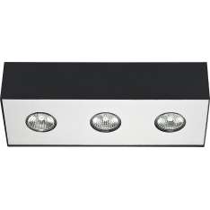Plafon Carson czarny III 5571