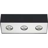 Plafon Carson czarny III 5571