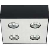 Plafon Carson czarny IV 5572