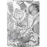 Plafon Blossom czarny 3 kinkiet | 5604