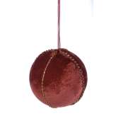 Zawieszka Bordowa Aksamit 10 x 10 x 20 cm