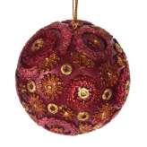 Bombka Bordowa Secret 8 cm