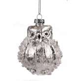 Bombka Szklana Sowa 9 cm