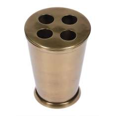 Pojemnik na Szczoteczki do Zębów Florance Brass 9 x 9 x 12 cm