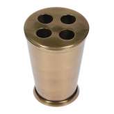 Pojemnik na Szczoteczki do Zębów Florance Brass 9 x 9 x 12 cm