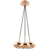 Lampa wisząca Lipari miedź 6244