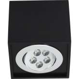Oprawa natynkowa Box LED czarny 6421