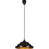 Lampa wisząca Onda czarno - złota 6428