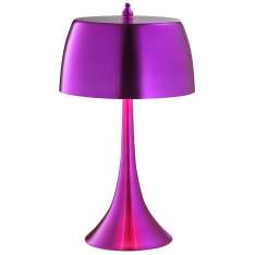 Lampa biurkowa Oxford 2 x 40W E14 fioletowy | Dotykowa | 41 - 25203