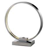 Lampa biurkowa Circle 9 W LED chrom 41 - 25210